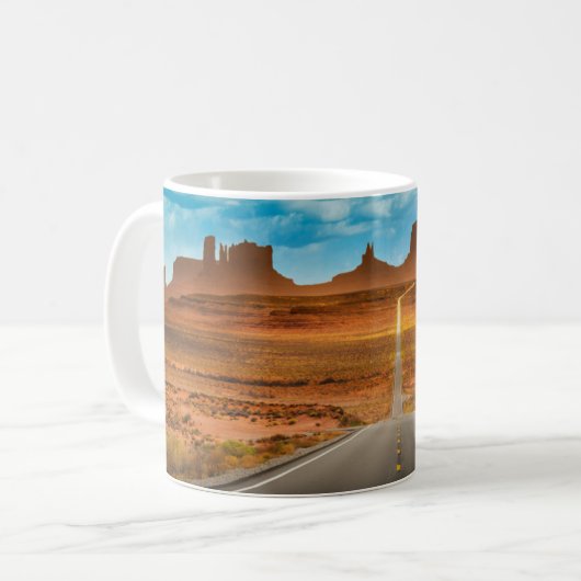 Wüsten | Monument Valley, Utah Kaffeetasse (Vorderseite Links)