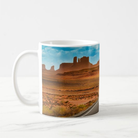 Wüsten | Monument Valley, Utah Kaffeetasse (Links)
