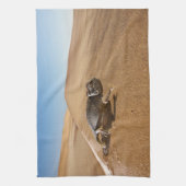 Wüsten | Namaqua Chameleon in der Wüste Geschirrtuch (Vertikal)