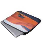 Wüsten | Namib Desert Oryx Laptopschutzhülle (Vorne Knopf)