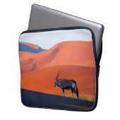 Wüsten | Namib Desert Oryx Laptopschutzhülle (Vorderseite Links)