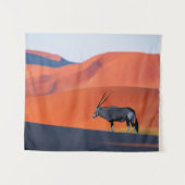 Wüsten | Namib Desert Oryx Wandteppich (Vorderseite (Horizontal))