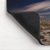 Wüsten | Navarre Bardenas Wüste in der Nacht Mousepad (Ecke)