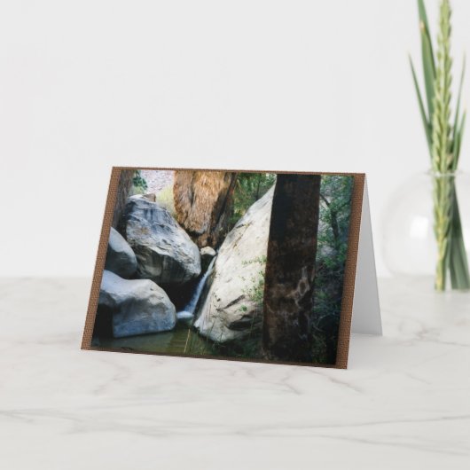 Wüsten-Oase Karte (Vorderseite)