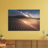 Wüsten | Ordos Stadt Mongolei China Leinwanddruck (Insitu (Wohnzimmer))