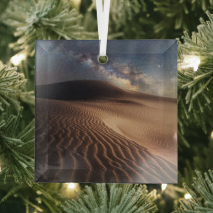 Wüsten   Ordos Stadt Mongolei China Ornament Aus Glas