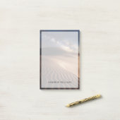 Wüsten | Ordos Stadt Mongolei China Post-it Klebezettel (Auf Schreibtisch)