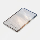 Wüsten | Ordos Stadt Mongolei China Post-it Klebezettel (angewinkelt)