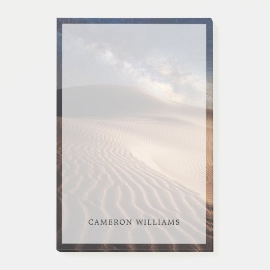 Wüsten | Ordos Stadt Mongolei China Post-it Klebezettel (Vorderseite)