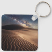 Wüsten | Ordos Stadt Mongolei China Schlüsselanhänger (Rückseite)