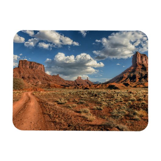 Wüsten | Professor Valley Near Moab, Utah Magnet (Horizontal)