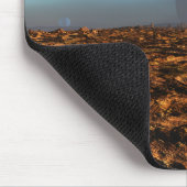 Wüsten-Raum-Mausunterlage Mousepad (Ecke)