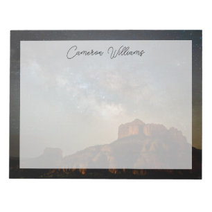 Wüsten   Rote Felsen Staat Park Arizona Notizblock