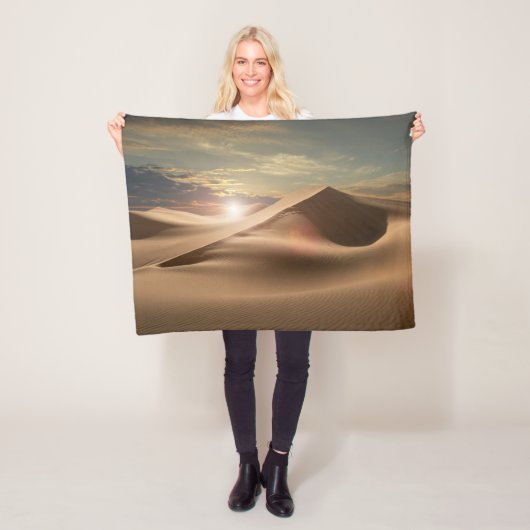 Wüsten | Rub al Khali Fleecedecke (Beispiel)