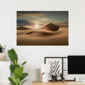 Wüsten | Rub al Khali Poster (Heimbüro)