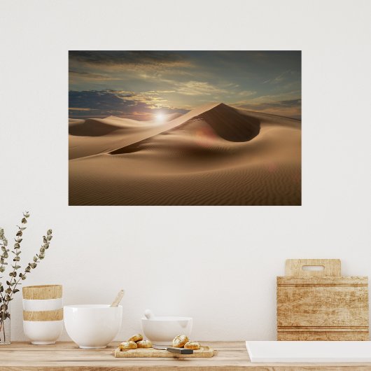 Wüsten | Rub al Khali Poster (Küche)