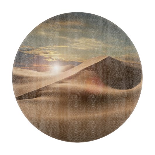 Wüsten | Rub al Khali Schneidebrett (Vorderseite)
