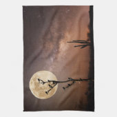 Wüsten | Saguaro Kaktus mit Vögeln in der Wüste Geschirrtuch (Vertikal)