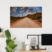 Wüsten | Saguaro Nationalpark Arizona Poster (Heimbüro)