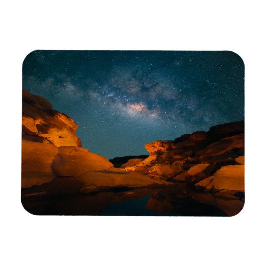 Wüsten | Sam Pan Bok Night Time Thailand Magnet (Horizontal)
