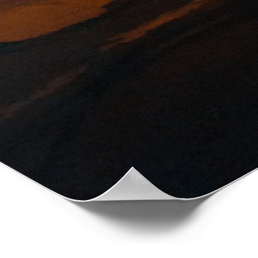 Wüsten | Sam Pan Bok Night Time Thailand Poster (Ecke)