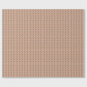 Wüsten-Sand-Blumenmuster Geschenkpapier (Flach)