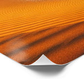 Wüsten-Sand-Iglu Poster (Ecke)