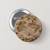 Wüsten-Sand-Tarnknopf Button (Vorne & Hinten)