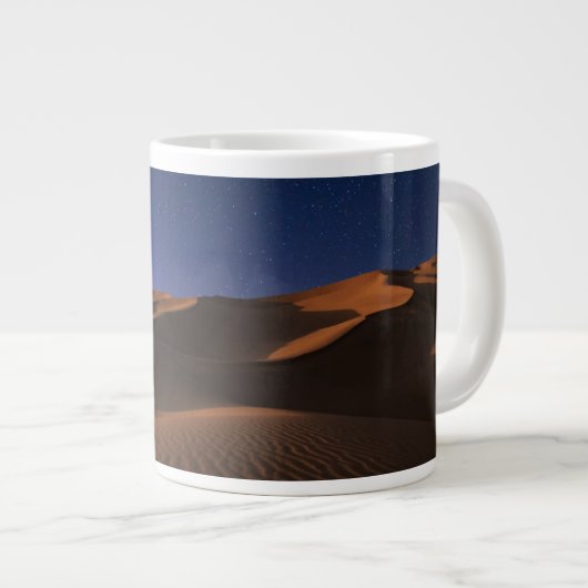 Wüsten | Sanddüne Galaxy Jumbo-Tasse (Vorderseite Rechts)