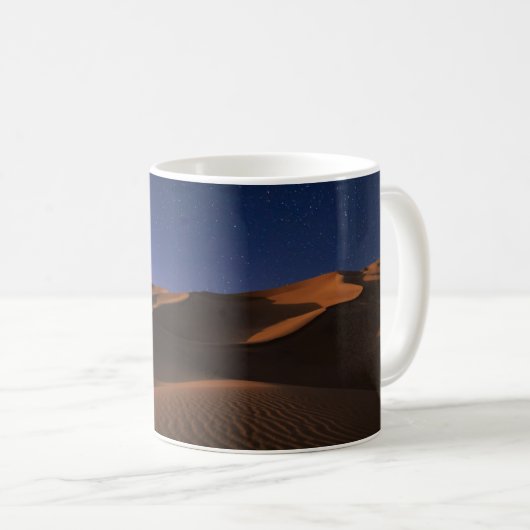 Wüsten | Sanddüne Galaxy Kaffeetasse (VorderseiteRechts)