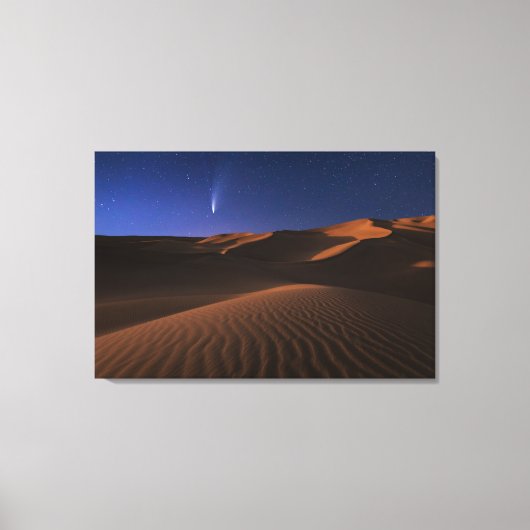 Wüsten | Sanddüne Galaxy Leinwanddruck (Vorderseite)