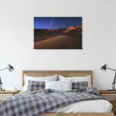 Wüsten | Sanddüne Galaxy Leinwanddruck (Insitu (Schlafzimmer))