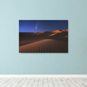 Wüsten | Sanddüne Galaxy Leinwanddruck (Insitu (Holzboden))