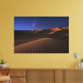 Wüsten | Sanddüne Galaxy Leinwanddruck (Insitu (Wohnzimmer))