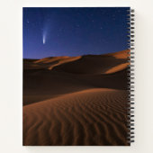 Wüsten | Sanddüne Galaxy Notizblock (Rückseite)