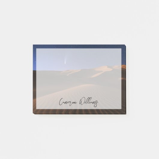 Wüsten | Sanddüne Galaxy Post-it Klebezettel (Vorderseite)