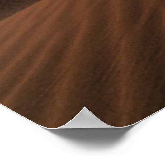 Wüsten | Sanddüne Galaxy Poster (Ecke)