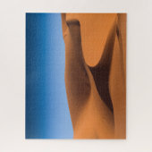 Wüsten | Sanddünen bei Illizi, Südalgerien Puzzle (Vertikal)