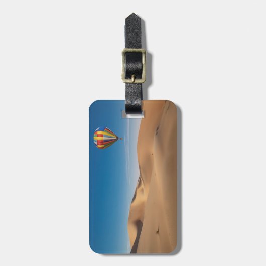 Wüsten | Sanddünen in der Wüste von Dubai Gepäckanhänger (Vorderseite vertikal)