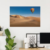 Wüsten | Sanddünen in der Wüste von Dubai Poster (Heimbüro)