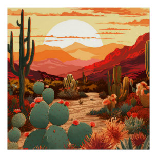 Wüsten-Schönheit #1 Poster