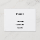 Wüsten-Sonnenuntergang-Kaktus Visitenkarte (Rückseite)