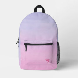 Wüsten-Sonnenuntergangs-Rucksack Bedruckter Rucksack