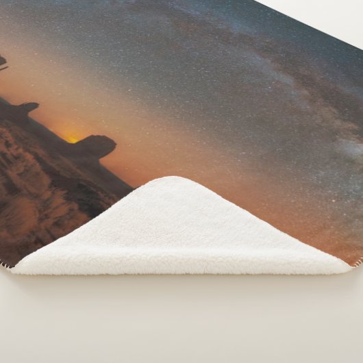 Wüsten | Sternenhimmel über einer Wüstenlandschaft Sherpadecke (3/4)