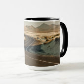 Wüsten-Straßen-Tasse Tasse (VorderseiteRechts)