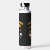 Wüsten-Stürmer Kamel-Fußball-Maskottchen - Marokko Trinkflasche (Rechts)