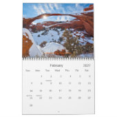 Wüsten-Südwesten 2011 landschaftlicher Kalender (Feb 2027)