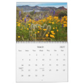 Wüsten-Südwesten 2011 landschaftlicher Kalender (Mär 2027)