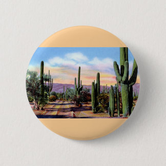 Wüsten-Szene Arizonas Sonoran Button