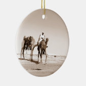 Wüsten-Szene mit Kamelen Keramik Ornament (Rechts)